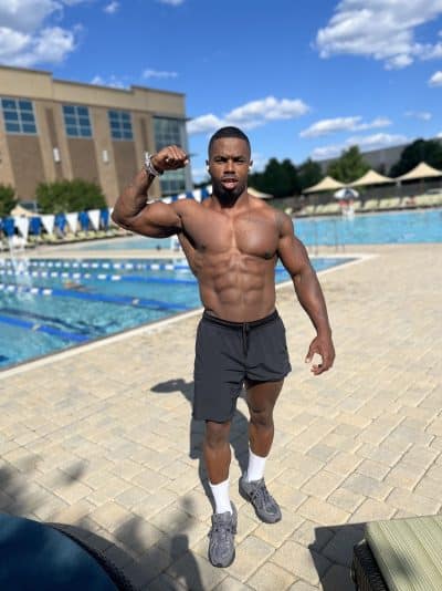 An image in Dashawn's male escort portfolio