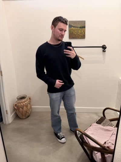 An image in Noah's male escort portfolio