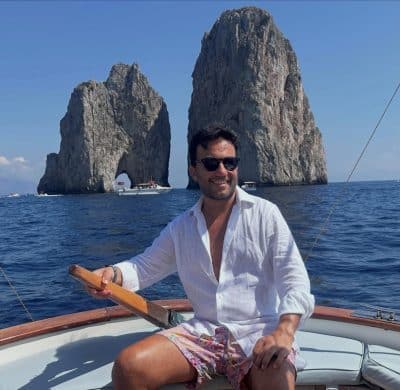 An image in Luca's male escort portfolio