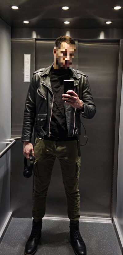 An image in Apollo's male escort portfolio