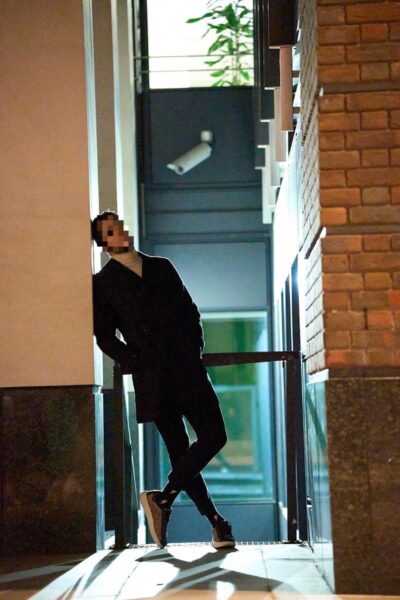 An image in Apollo's male escort portfolio