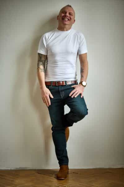 An image in Jason's male escort portfolio