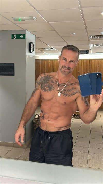 An image in Harry's male escort portfolio