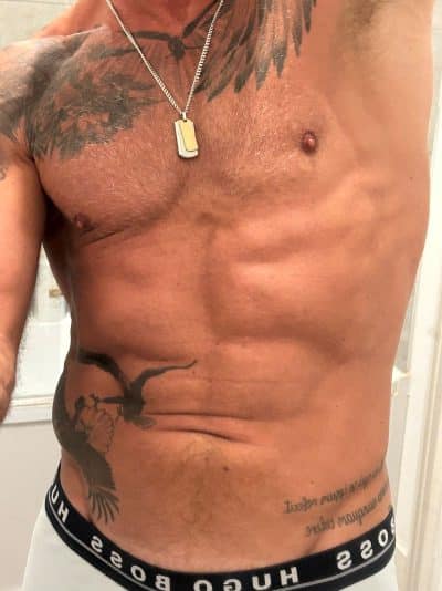 An image in Harry's male escort portfolio