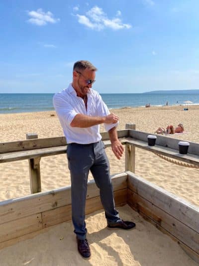 An image in Harry's male escort portfolio