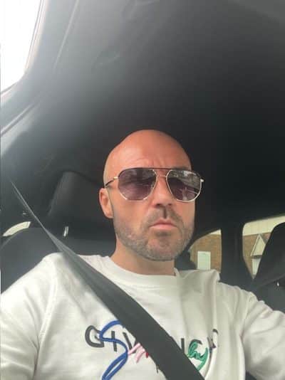An image in Michael's male escort portfolio