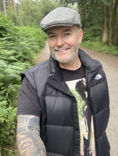 An image in Michael's male escort portfolio