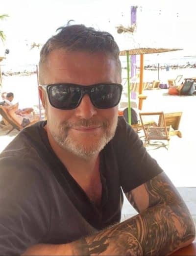 An image in Michael's male escort portfolio