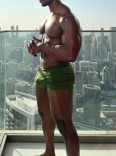 An image in Ricardo's male escort portfolio