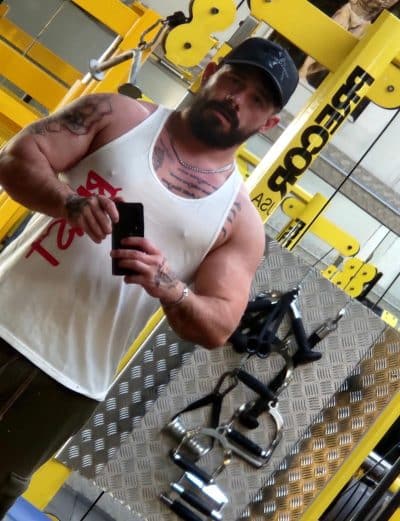 An image in Tye's male escort portfolio