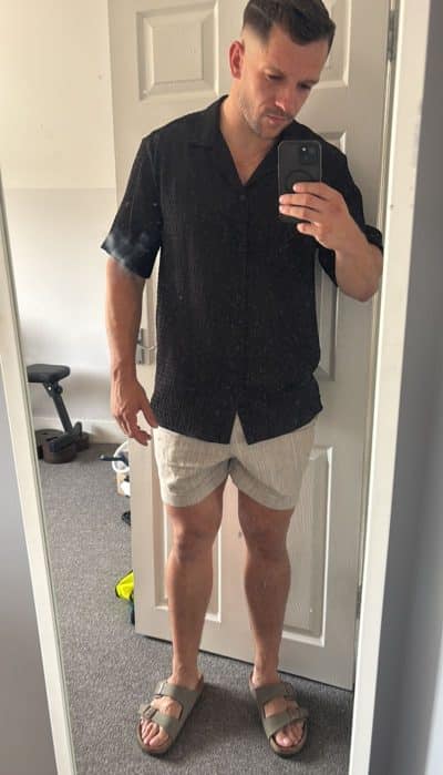 An image in Ashley's male escort portfolio