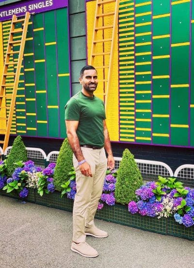 An image in George's male escort portfolio