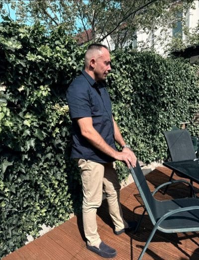 An image in Leo's male escort portfolio