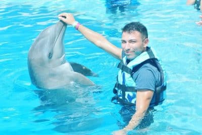 An image in Sam's male escort portfolio