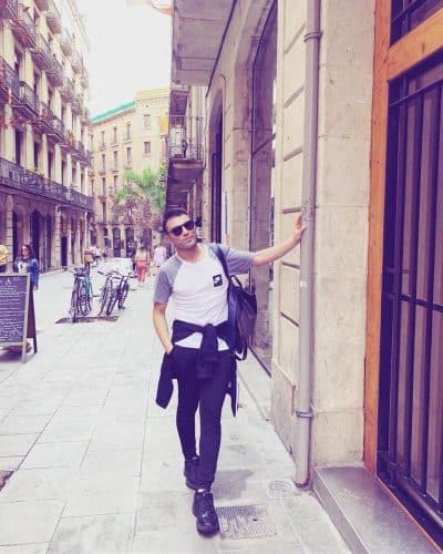 An image in Sam's male escort portfolio