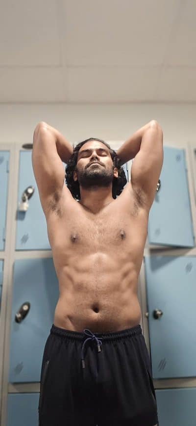 An image in Anshad's male escort portfolio