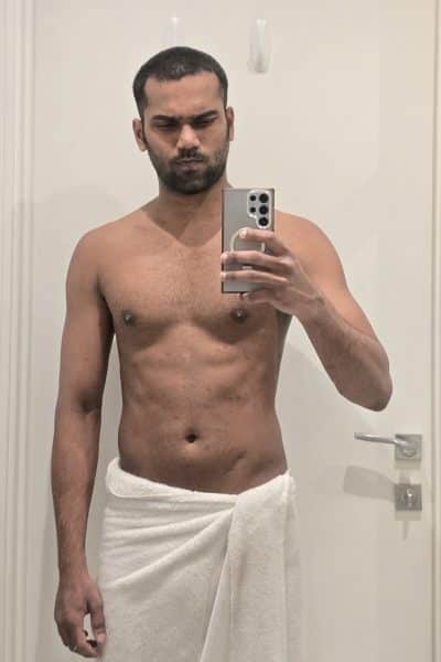 An image in Anshad's male escort portfolio