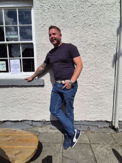 An image in Jeremy's male escort portfolio