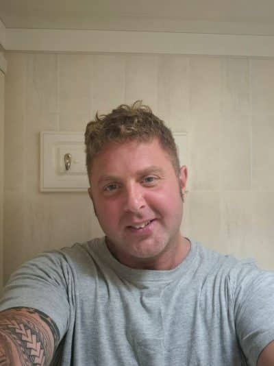 An image in Jeremy's male escort portfolio