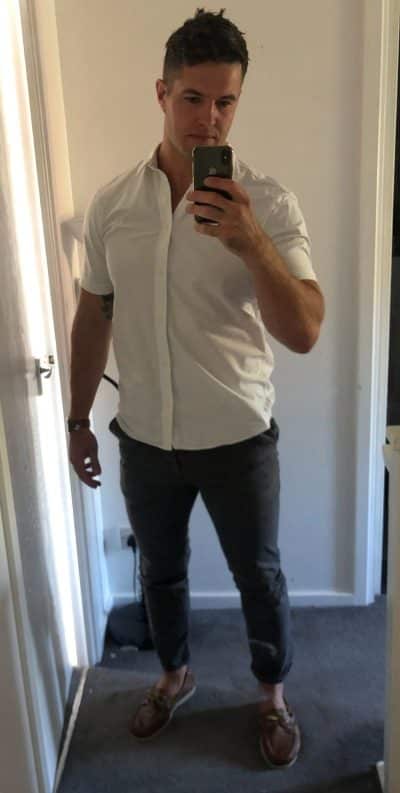 An image in Max's male escort portfolio