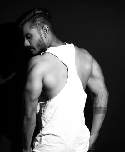 An image in Sam's male escort portfolio