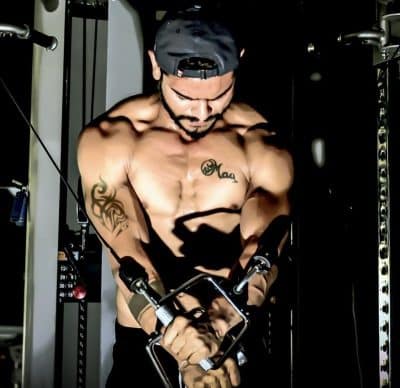 An image in Sam's male escort portfolio