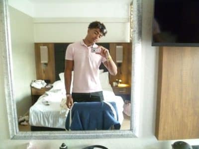 An image in Thomas's male escort portfolio