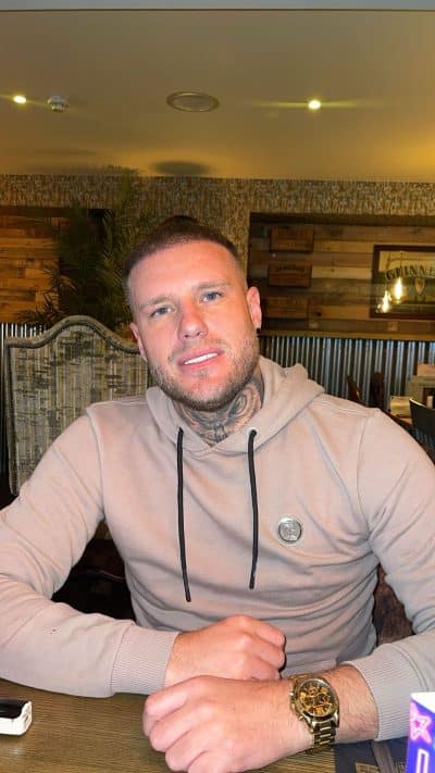 An image in Blake's male escort portfolio