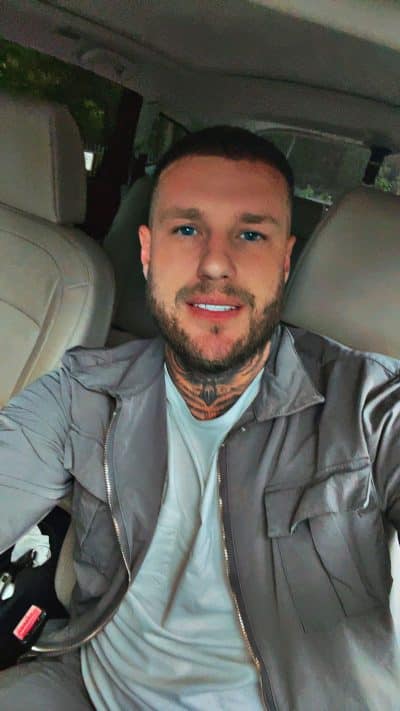 An image in Blake's male escort portfolio