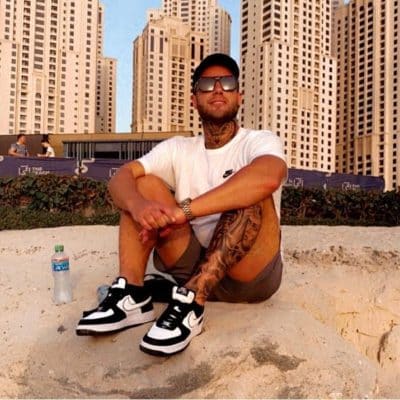 An image in Blake's male escort portfolio