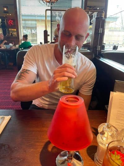 An image in Jarred's male escort portfolio