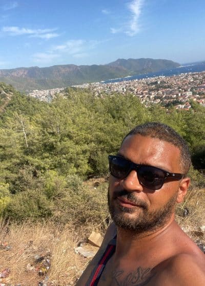 An image in Michael's male escort portfolio