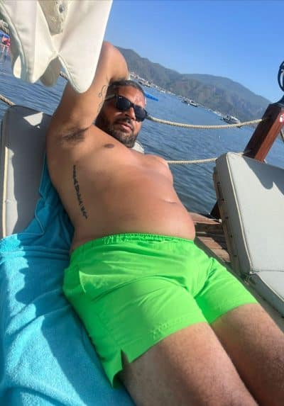 An image in Michael's male escort portfolio