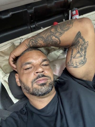 An image in Michael's male escort portfolio