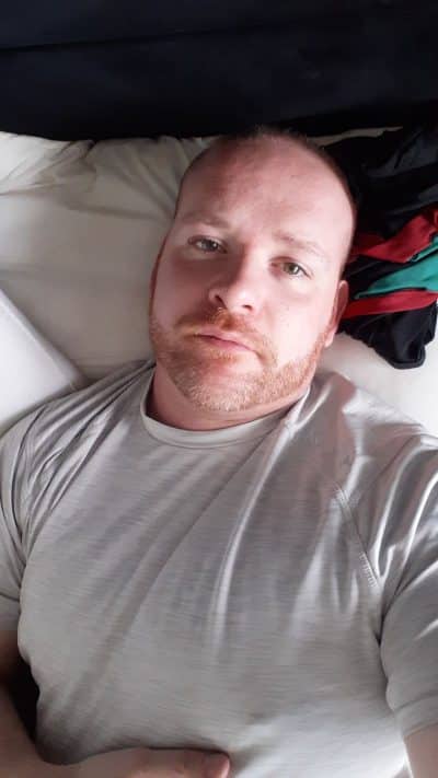 An image in Nathan's male escort portfolio