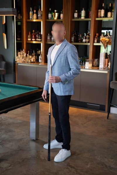 An image in Adam's male escort portfolio