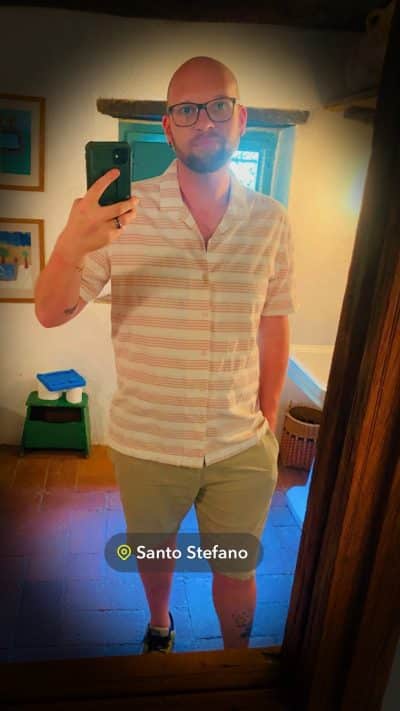 An image in Rich's male escort portfolio