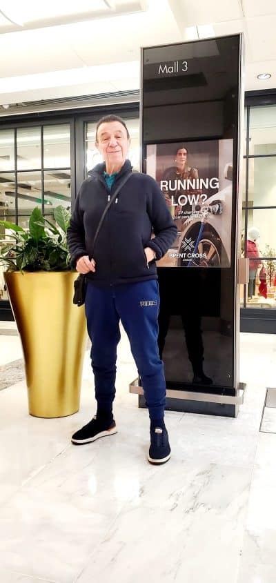 An image in Anthony's male escort portfolio