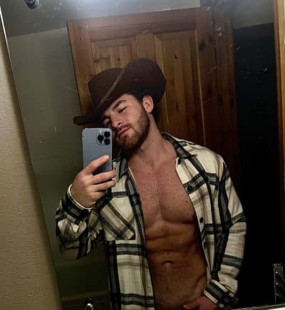 An image in Ethan's male escort portfolio