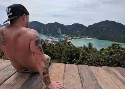 An image in Ross's male escort portfolio