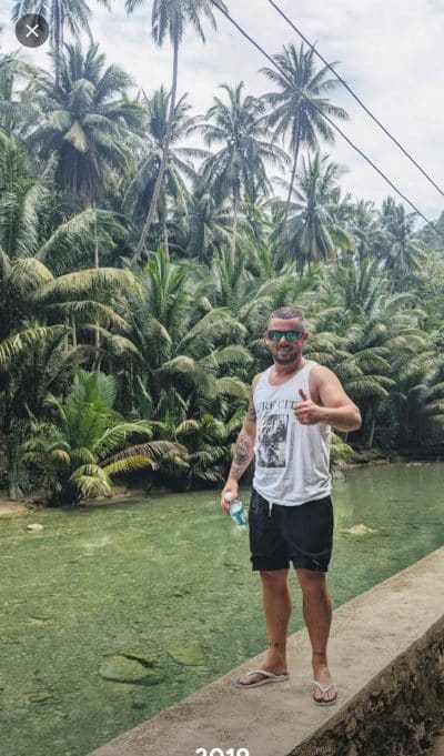 An image in Ross's male escort portfolio