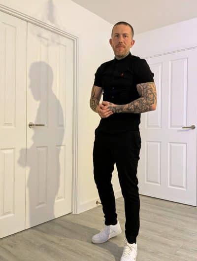 An image in Shaun's male escort portfolio