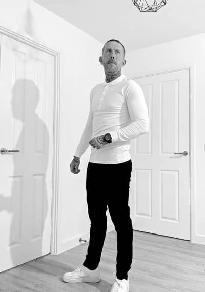 An image in Shaun's male escort portfolio