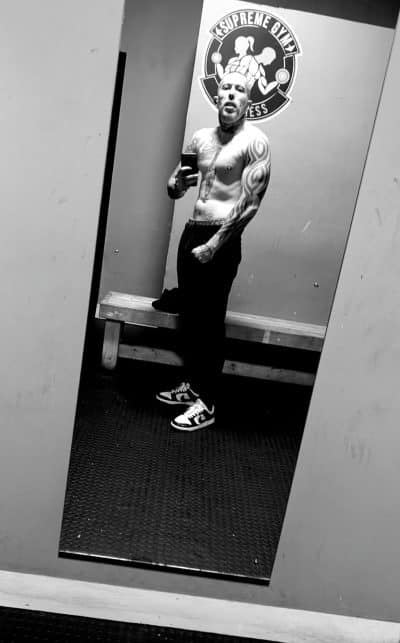 An image in Shaun's male escort portfolio