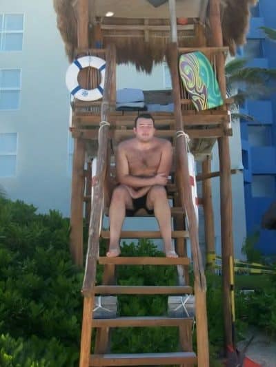 An image in Thomas's male escort portfolio