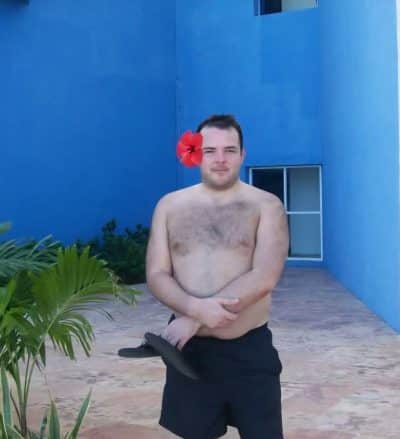 An image in Thomas's male escort portfolio