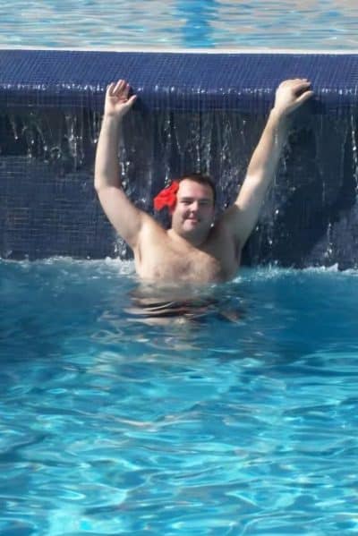 An image in Thomas's male escort portfolio