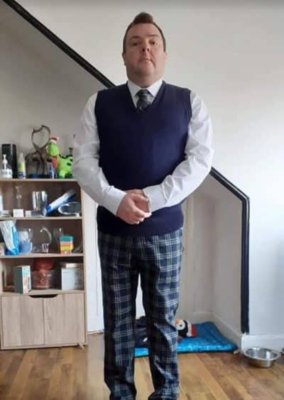 An image in Thomas's male escort portfolio