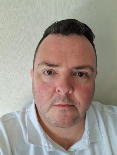 An image in Thomas's male escort portfolio