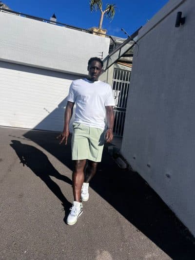 An image in Aaron's male escort portfolio